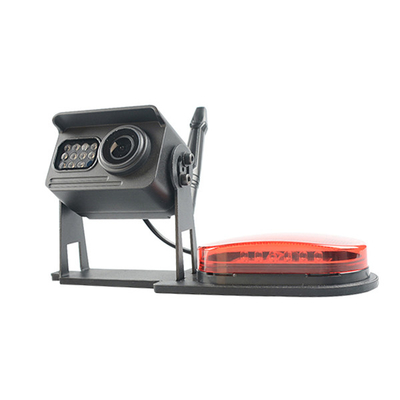 7インチの黒のモニター車の赤いランプが付いている防水夜間視界のカメラ